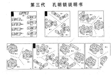 求这几种鲁班锁的名字或图片