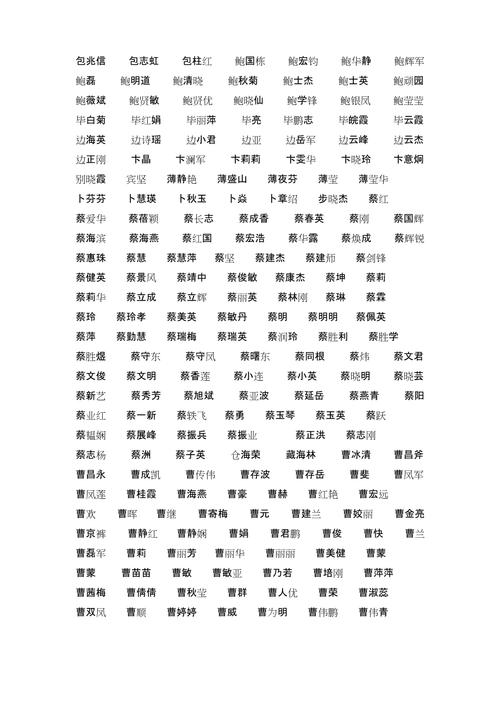 起名字大人 起名字大人全1000个普通名字