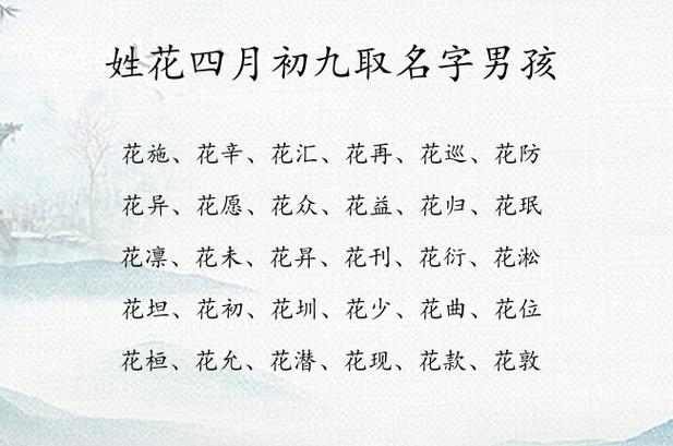 澋起名字