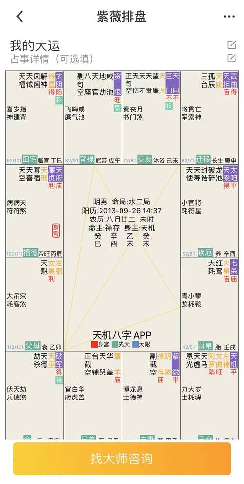 命宫在各宫紫微斗数 紫微斗数命宫在子宫