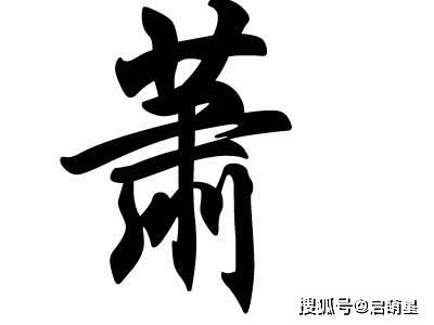 男孩起名字萧(姓萧的名字独特好听)