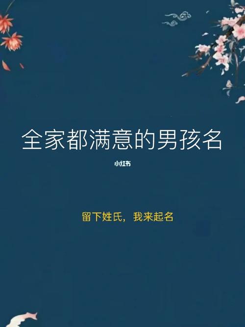 宝宝起名改名:让全家都满意的男孩名字,父